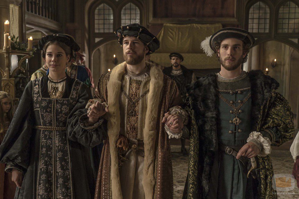 Los tres hermanos en 'Carlos, Rey Emperador'