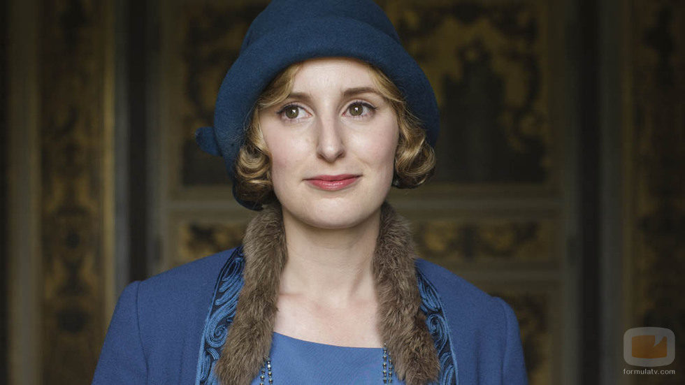 Lady Edith Crawley en el último capítulo de 'Downton Abbey'