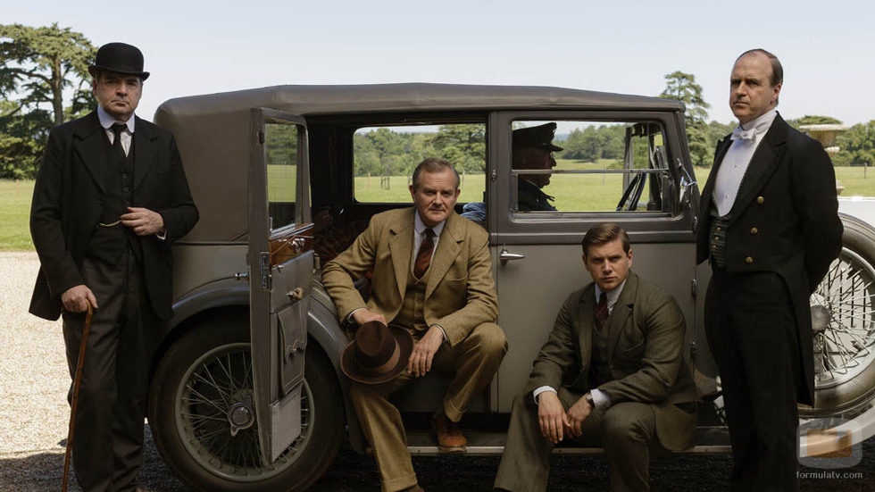 Los personajes masculinos también estarán en el último capítulo de 'Downton Abbey'