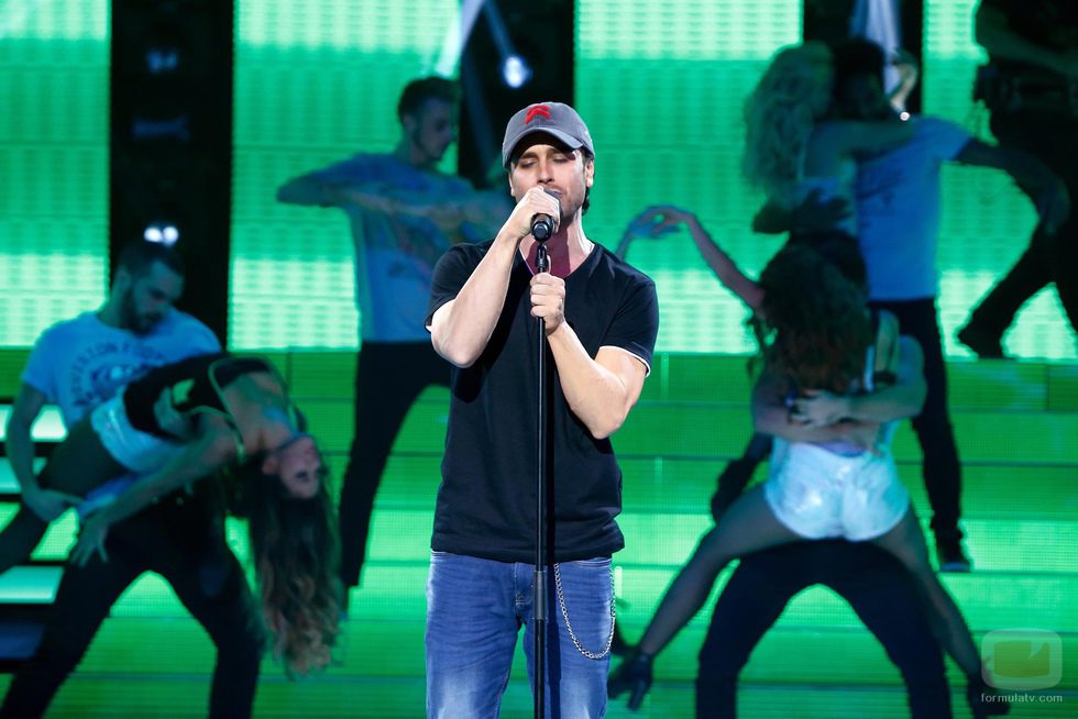 Adrián Rodríguez es Enrique Iglesias en 'Tu cara me suena'