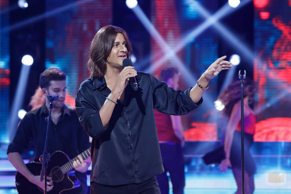 Edu Soto en la décima gala de 'Tu cara me suena'