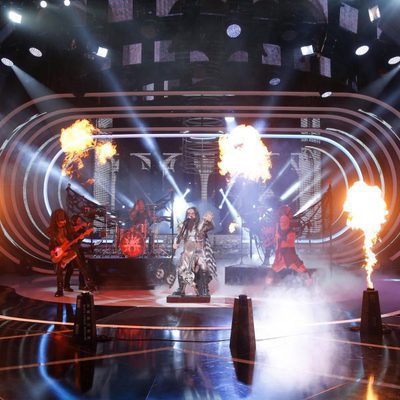 El Sevilla es Lordi en 'Tu cara me suena'