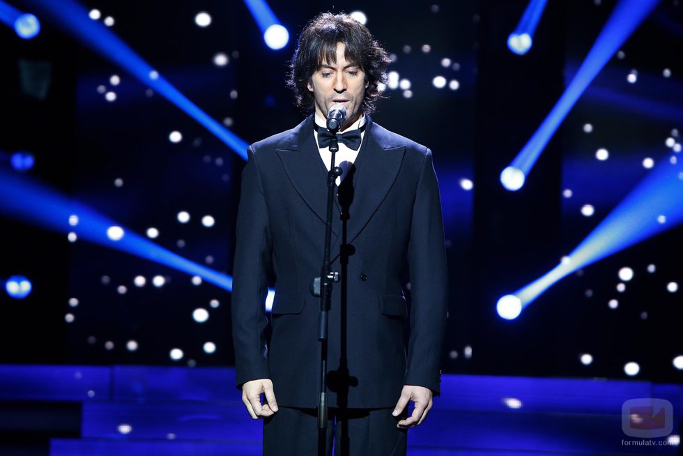 Pablo Puyol es Andrea Bocelli en 'Tu cara me suena'
