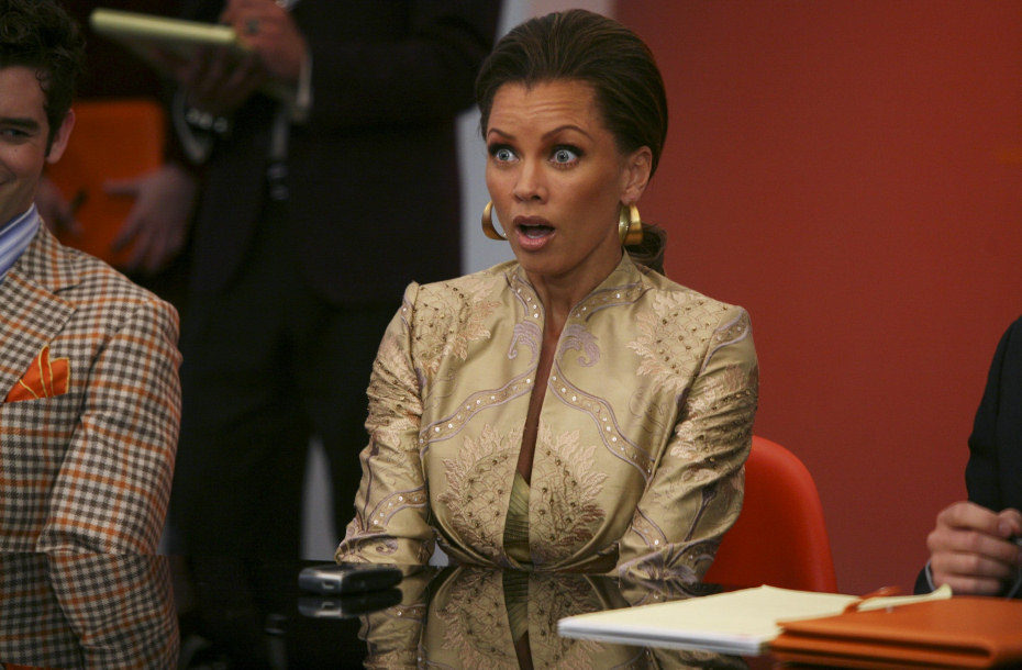 Vanessa Williams, sorprendida en 'Ugly Betty'