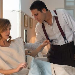 Alberto visita a Cristina al hospital en 'Velvet'