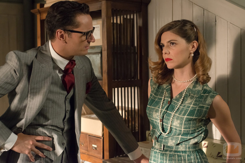 Raúl de la Riva y Cristina Otegui en 'Velvet'