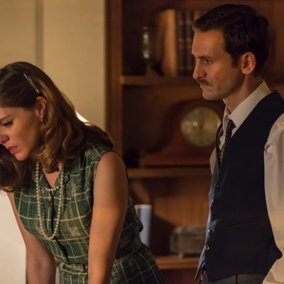 Cristina y Víctor en 'Velvet'