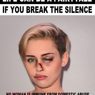 Miley Cyrus golpeada para "Break the Silence"