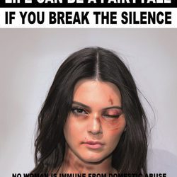 Kendall Jenner agredida para "Break the Silence"