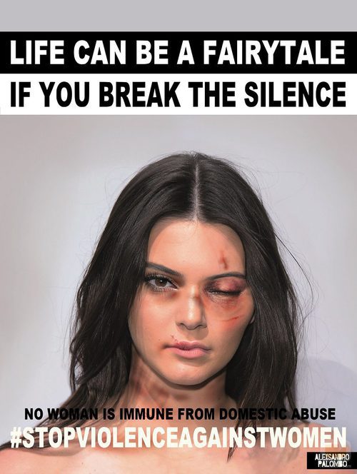Kendall Jenner agredida para "Break the Silence"
