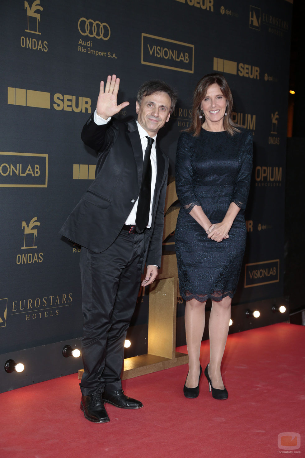 José Mota y Ana Blanco en la alfombra de los Premios Ondas 2015