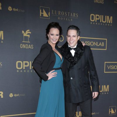 Shaila Dúrcal y Dorio Ferreira en la alfombra de los Premios Ondas 2015