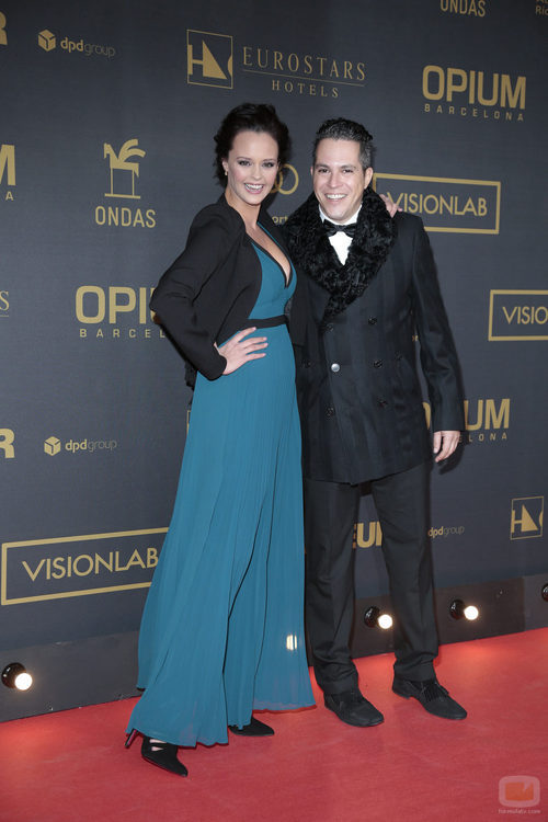 Shaila Dúrcal y Dorio Ferreira en la alfombra de los Premios Ondas 2015