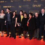 El equipo de "A vivir" en la alfombra de los Premios Ondas 2015