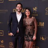 David Guapo y Ares Teixidó posan en el photocall de los Premios Ondas 2015