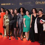 Las actrices de 'Vis a vis' en la alfombra roja de los Premios Ondas 2015