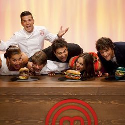 Eva González, el jurado de 'MasterChef Junior 3' y varios concursantes