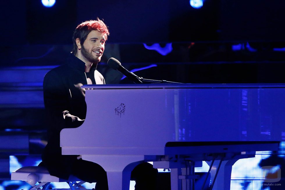 Adrián Rodríguez es Pablo Alborán en 'Tu cara me suena'