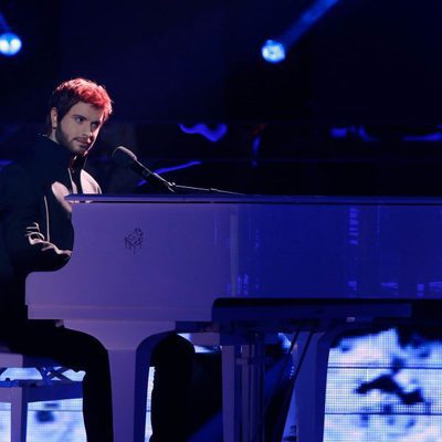 Adrián Rodríguez en la undécima gala de 'Tu cara me suena'