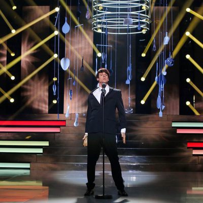 Edu Soto es Raphael en 'Tu cara me suena'