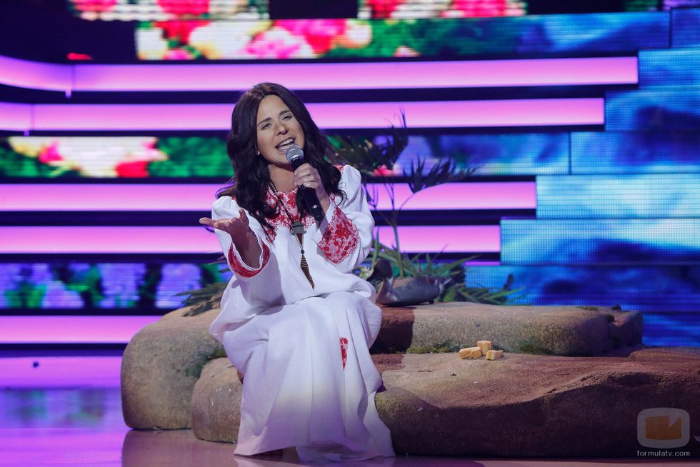 Vicky Larraz es Cecilia en 'Tu cara me suena'