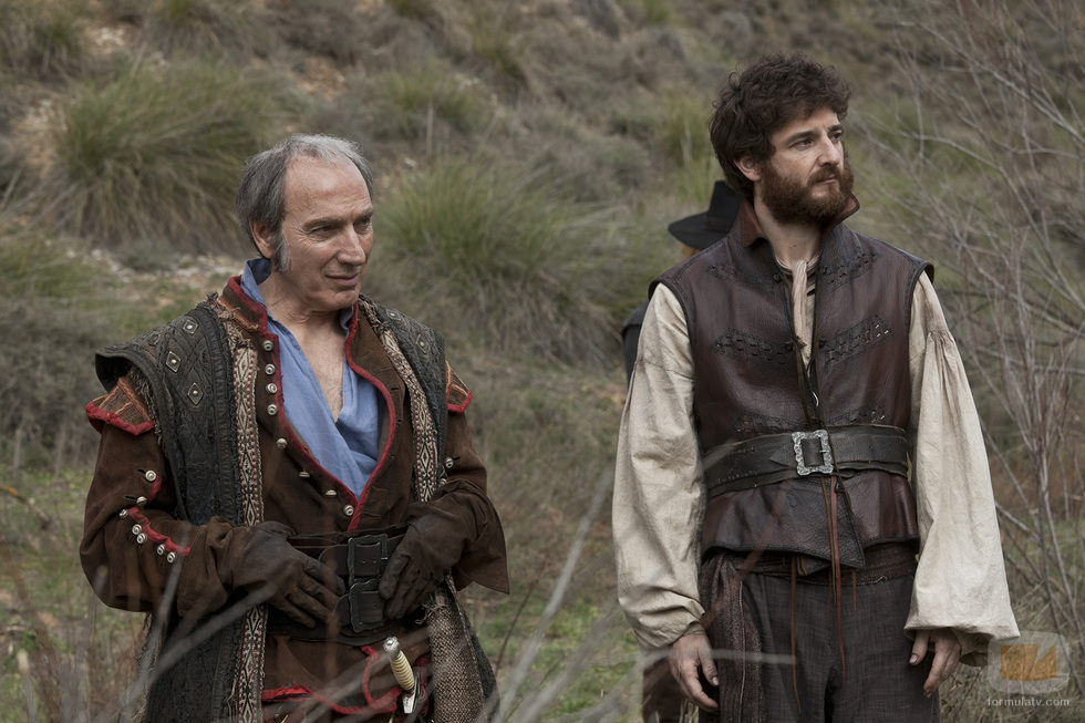 Zigor y Malasandre en 'Aguila Roja'