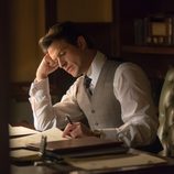 Enrique Otegui está en su despacho en 'Velvet'