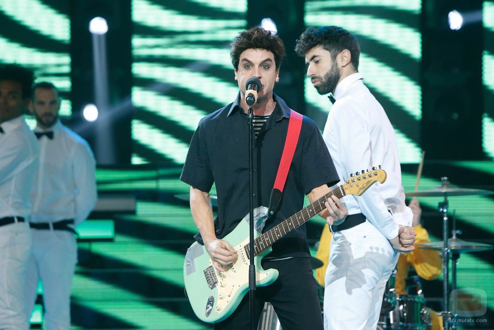 Adrián Rodríguez en la duodécima gala de 'Tu cara me suena'