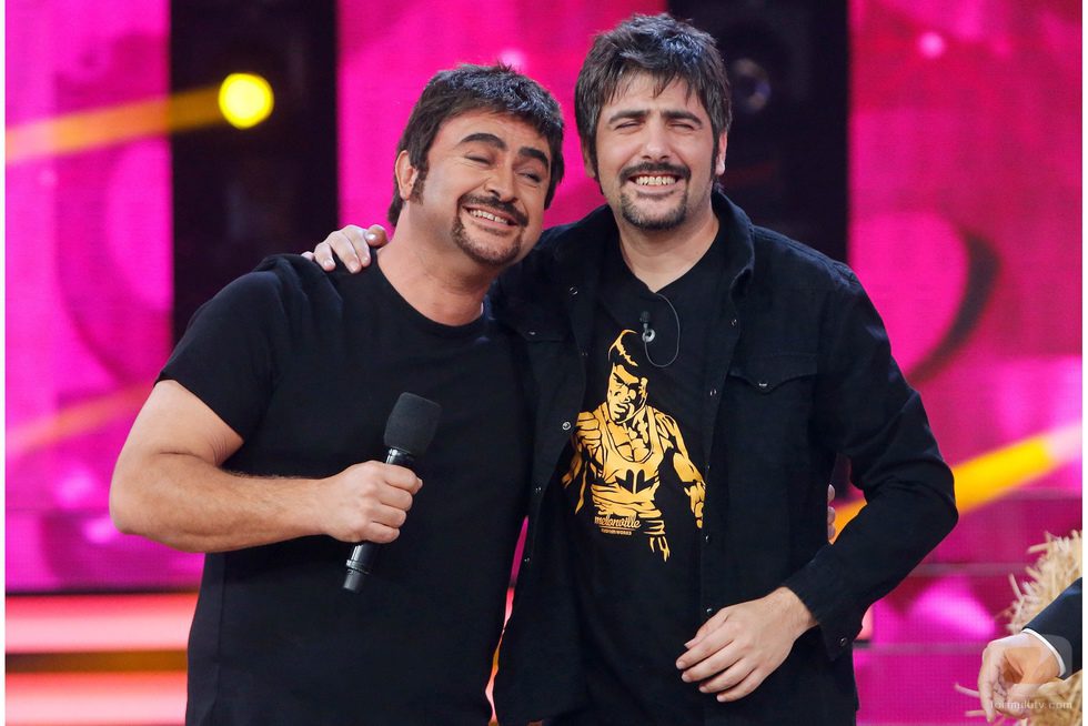 El Sevilla con los Estopa en la duodécima gala de 'Tu cara me suena'