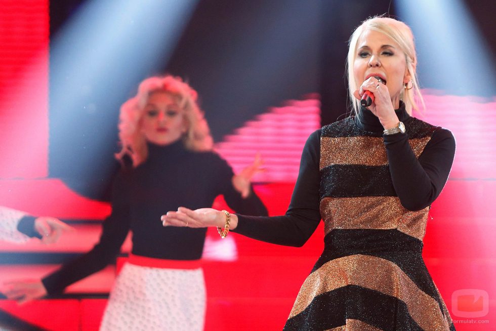 Vicky Larraz es Meghan Trainor en 'Tu cara me suena'