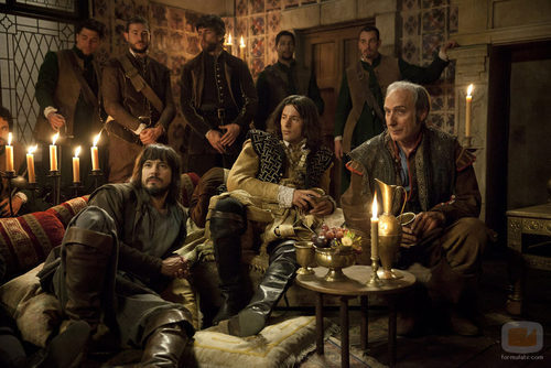 Gonzalo y Malasangre en 'Águila Roja'