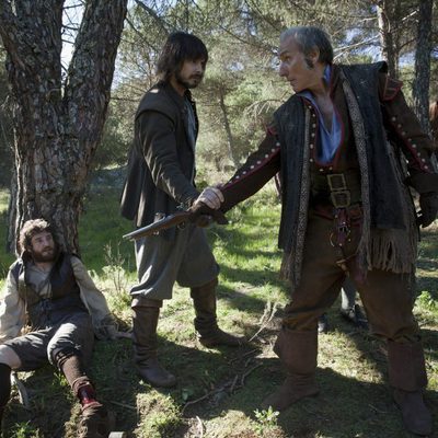 Malasangre y su puñal a Zigor en 'Águila Roja'