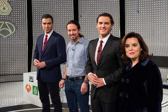 Los representantes de los partidos políticos en '7d: el debate decisivo'