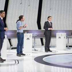 Los representantes políticos debatiendo en '7d: el debate decisivo'