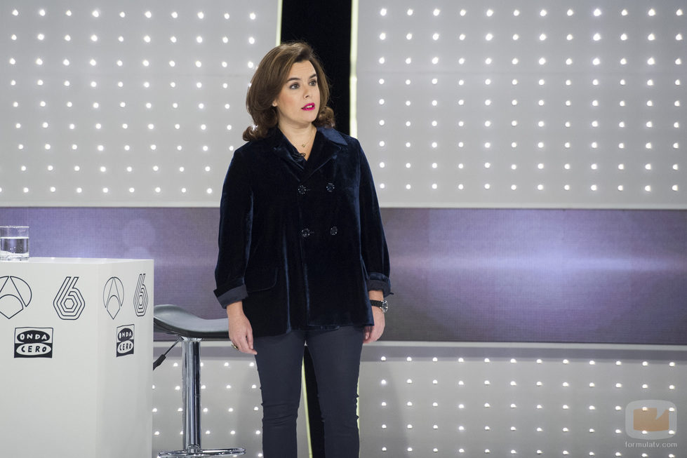 Soraya Sáenz de Santamaría en '7d: el debate decisivo'