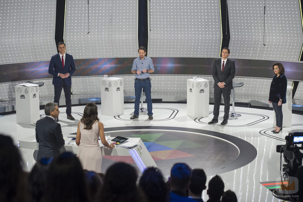 Los protagonistas en directo en '7d: el debate decisivo'