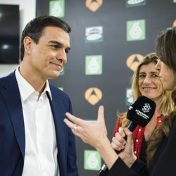 Pedro Sánchez comentando sus impresiones tras '7d: el debate decisivo'