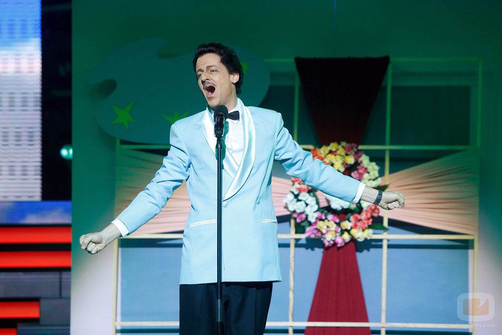 Edu Soto es Domenico Modugno en 'Tu cara me suena'