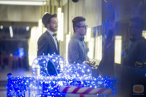 Aritz y Han en la casa de las luces de 'Gran Hermano 16'