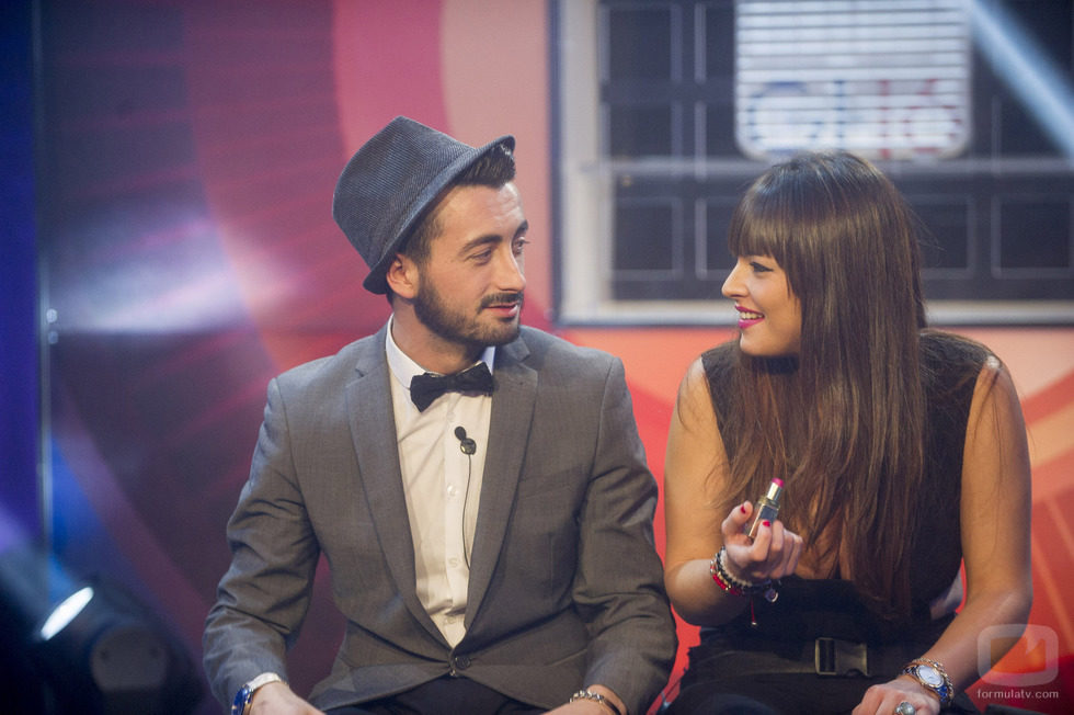 Aritz y Marta en la sala de nominaciones de 'Gran Hermano 16'