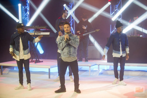 Momento de la actuación de J.Balbin en 'Gran Hermano 16'