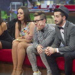 Los concursantes se despiden de su compañera Marta en 'Gran Hermano 16'