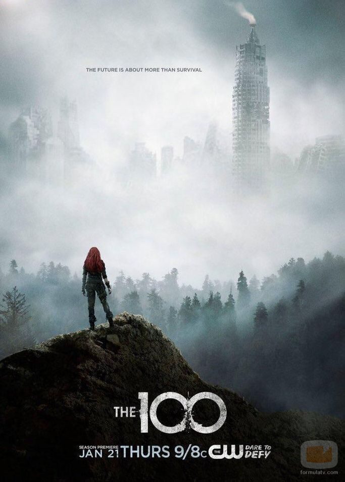 Poster de una más que misteriosa tercera temporada de 'The 100'