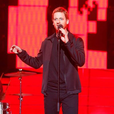 Edu Soto en la décimo cuarta gala de 'Tu cara me suena'
