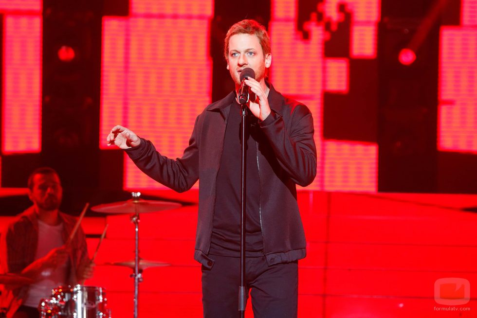Edu Soto en la décimo cuarta gala de 'Tu cara me suena'