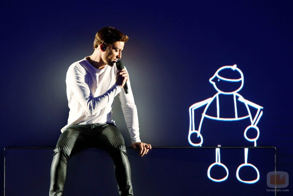 Pablo Puyol es Mans Zelmerlow en 'Tu cara me suena'