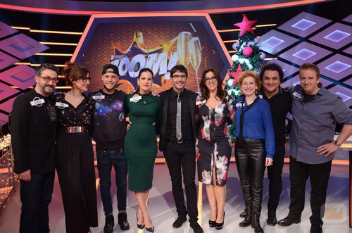 Especial '¡Boom!' con los concursantes de 'Tu cara me suena' y los protagonistas de 'Allí abajo'