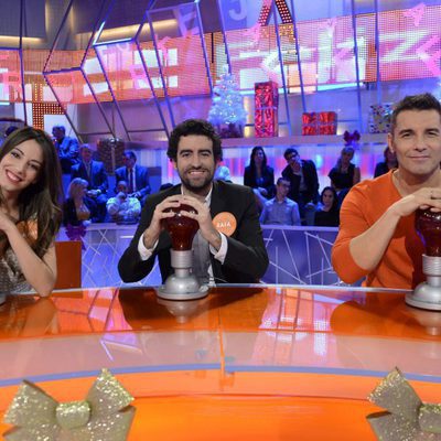 Equipo Naranja de 'Pasapalabra' en el especial de Nochebuena
