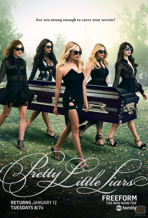 Cartel de la nueva temporada de 'Pretty Little Liars'