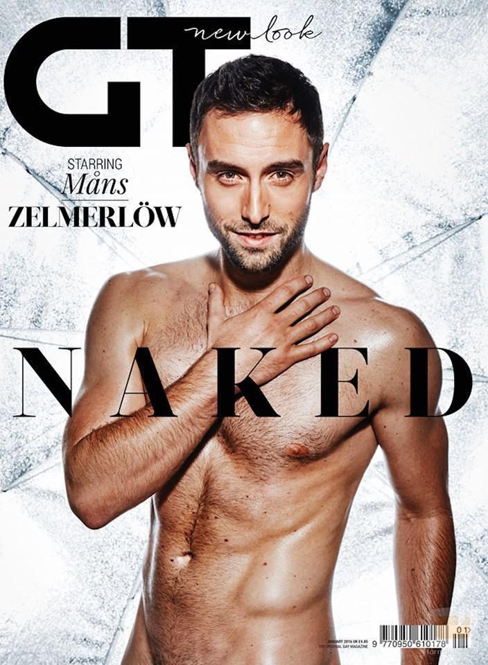 Mäns Zelmerlöw, desnudo protagonista de la portada de GT